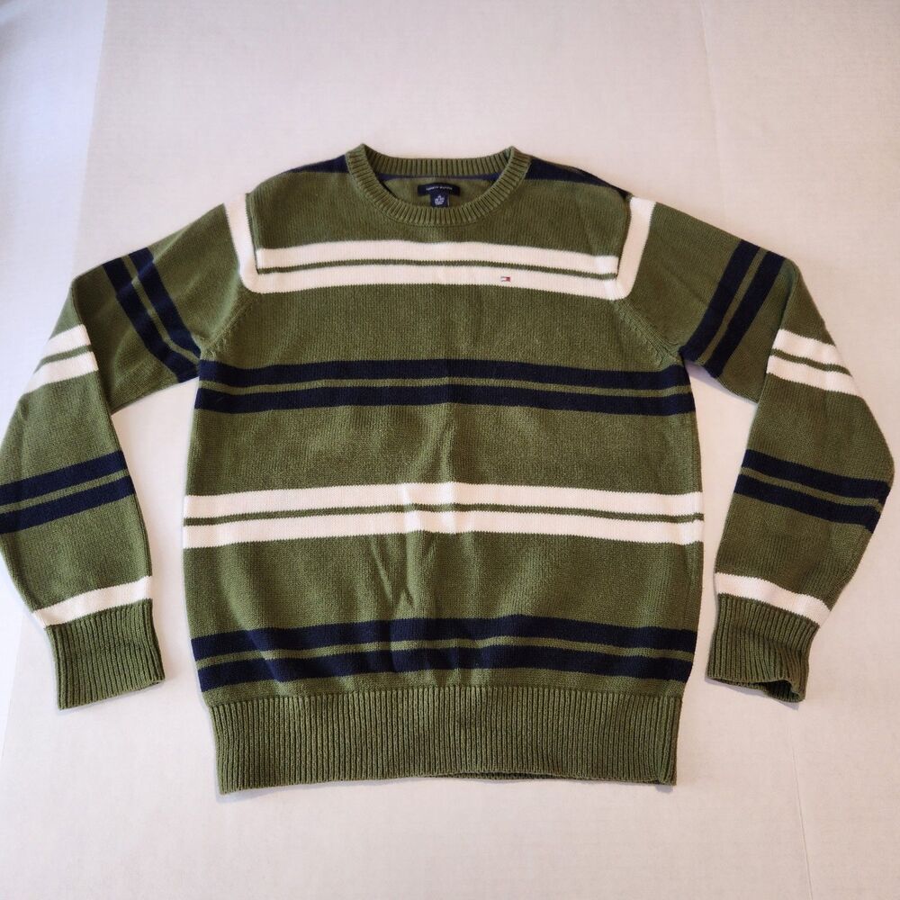 Tommy-Hilfiger Sweater Green M{8-10}